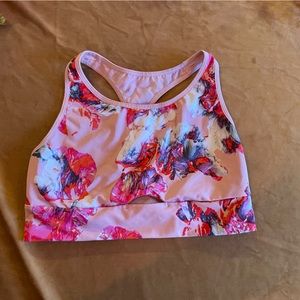 Floral Victoria Sport Sports Bra